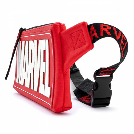 Marvel Logo Fanny Pack By Loungefly